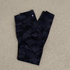 Lululemon High-rise legging 28" - Deep Camo Coal Multi